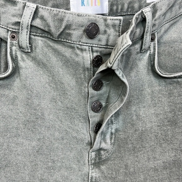 New RAILS The Melrose Classic Slim Jeans 28 Sage Acid Wash NWOT - Picture 8 of 13